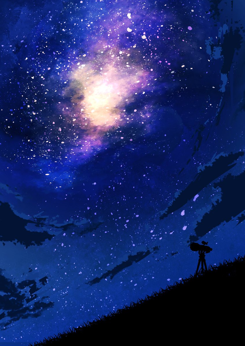 Kakao201's tweet photo. お題だけお借りしました
#背景版深夜の真剣お絵描き60分一本勝負 https://t.co/HMVlwCjhuC