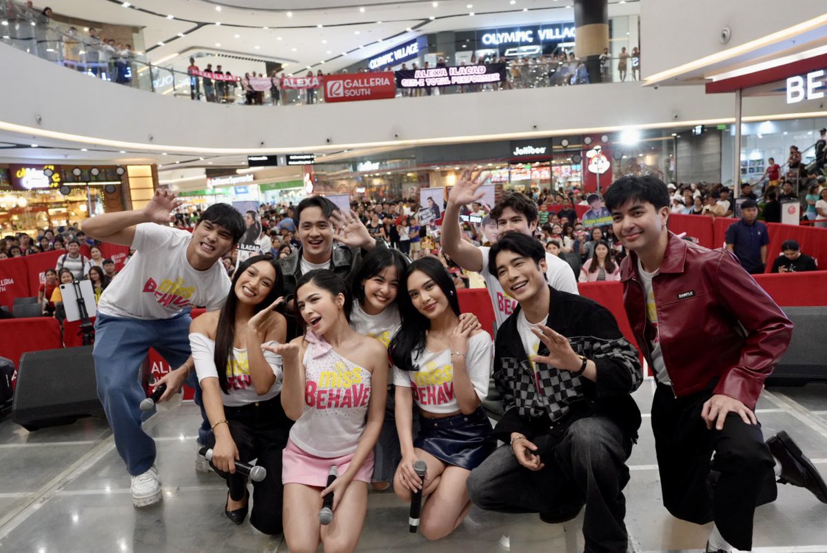 ofc_iwant's tweet photo. THIS IS SO SAYA! 😍

Thanks for joining our SOSH-mates for the #MissBehave The B Tour at Robinson's Galleria South. Here’s a glimpse of today’s best moments.

See y'all at the next stop! Don't forget to catch latest episodes only on iWant! https://t.co/ofbTEboXcx https://t.co/caAtvW4iLT