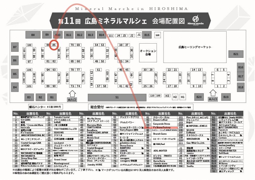 1985raiden's tweet photo. こんばんはY‘sStoneFactoryバイトです
(´・ω・)ノシ
今週末から #広島ミネラルマルシェ ですよ〜
天気よ頼む🙏せめて曇りで☁️ https://t.co/Cv9aaV7w5D