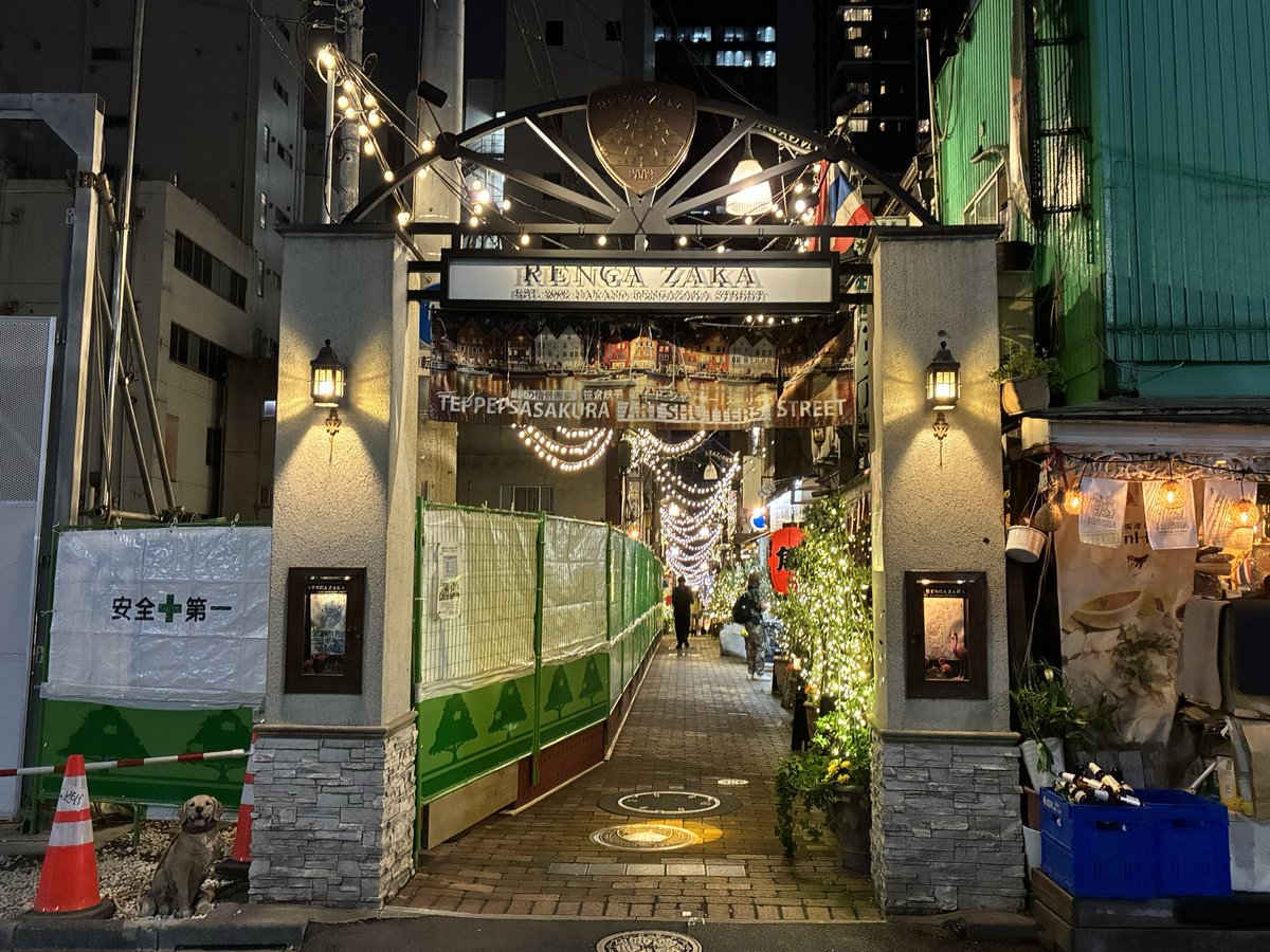 casaobake's tweet photo. 中野駅南口のレンガ坂。
横の駅ビルの工事が終われば、もっとギンギラギンになるんだろな。
#散歩 https://t.co/n6W7I5gMzk