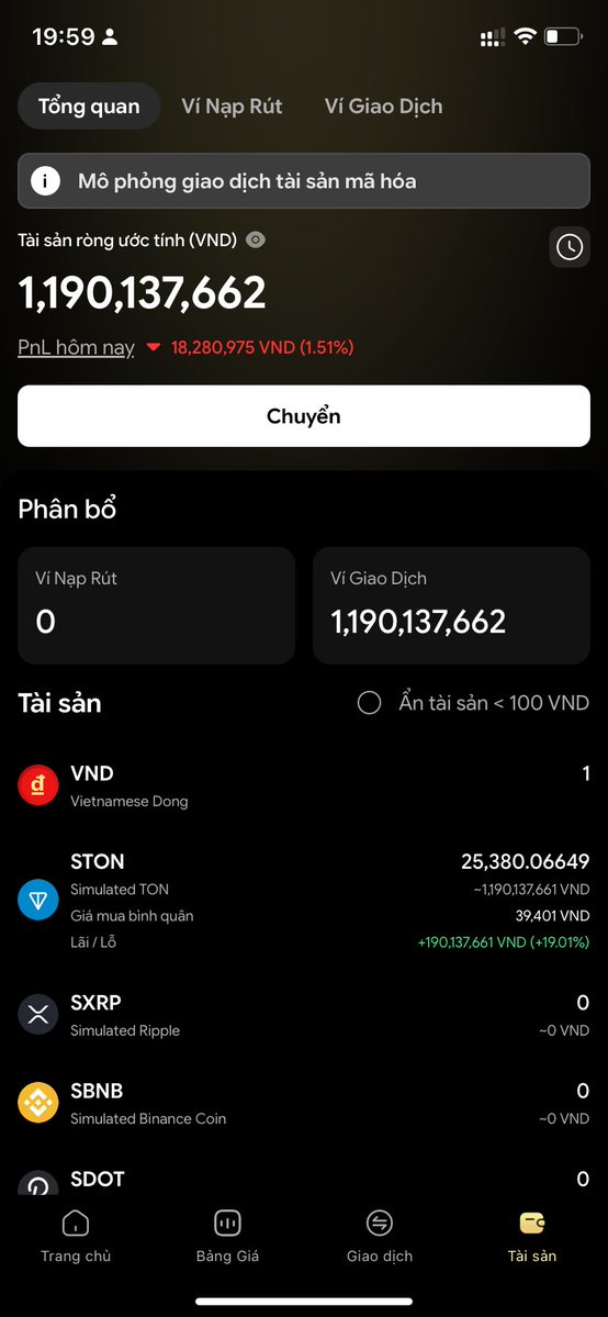 Shin1782895's tweet photo. Được airdrop 1 tỏi em allin the-open-network:native 
Lãi nhẹ 200 củ rồi.🤣🤣🤣
Sàn giao dịch tiền số đầu tiên của Việt Nam
Mọi người ai muốn nhận airdrop 1 tỏi thì tải app về rồi đăng ký để nhận nhé.
Link tải app: https://t.co/d0PkFR0bAh.
Code nhận 1 tỷ: 02503686.🤣🤣🤣