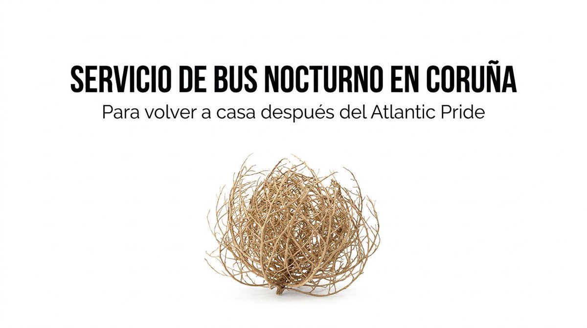 NaftalinaCoruna's tweet photo. Con motivo del Atlantic Pride @atlantic_pride , os adjuntamos el mapa de líneas nocturnas que tendréis disponible para volver a casa esta noche y los próximos días 👇 https://t.co/7bwB43OXk8