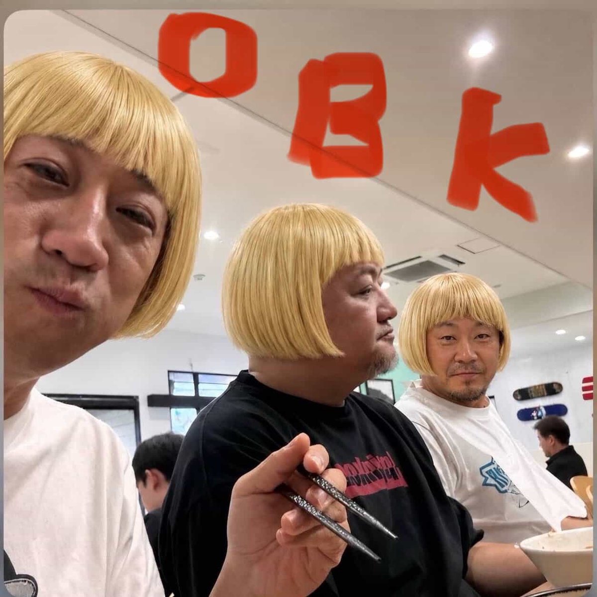 ochishoji's tweet photo. 🔥ハイマウント × 肉玉そば越智 × 一品香🔥

7月12日、1日限り🍜
おバカつけ麺［八街OBKつけ麺］
大体の方向性が決まりました‼︎‼︎‼︎

今回の、おバカは、最高に凶暴👍

それぞれの個性と技術を本気でぶつけ合い、
「これでもか」と詰め込んだ一杯。

ただデカい、ただ濃いだけじゃない。
食べ終えた瞬間に「また食べたい」と思える、
そんな一杯を目指して最後の調整を進めています。

伝説になる一杯を、ぜひその目で、その舌で味わってください。

現金のみ
八街おバカつけ麺　1500円
麺量茹で後400前後
追い飯付き100g

#拡散希望ＲPご協力お願い致します