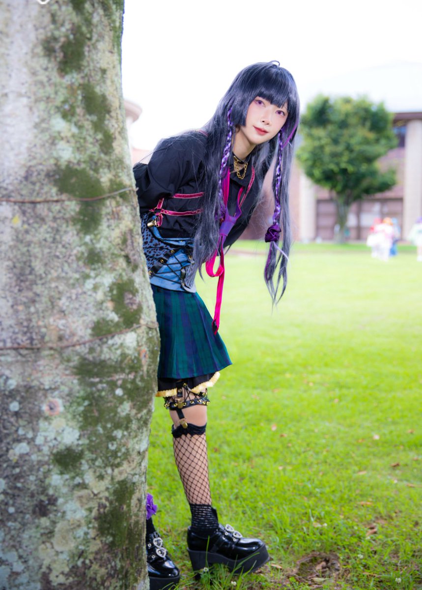shionn_desu09's tweet photo. 【Cosplay】
🌈🕒/🌂🕸

photo:@satorln2525

 #JACSフードパル熊本 https://t.co/p8nX8VccUu