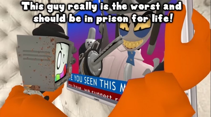 SP1RALST4R's tweet photo. one year ago as today SMG4 released "prisonvision", the second episode of the prisonbreak arc, where finally we saw the return of mr puzzles and mr wpnz and we saw them interacting with each other after SOTC. from now on, the story of gunshow officially began
#SMG4 #gunshow https://t.co/nSiaSzRe7B