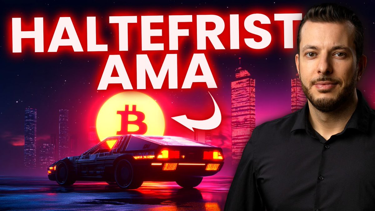 blocktrainer's tweet photo. Heute Abend um 21:00 Uhr ist @RomanReher live auf @YouTube! 🎥

Dabei wird es unter anderem noch einmal um die angestrebte Abschaffung der Haltefrist und neue Einordnungen dazu gehen. 👀

Besteht noch Hoffnung? 🤔
👉https://t.co/slblvquxUV https://t.co/rjG7FEI3km