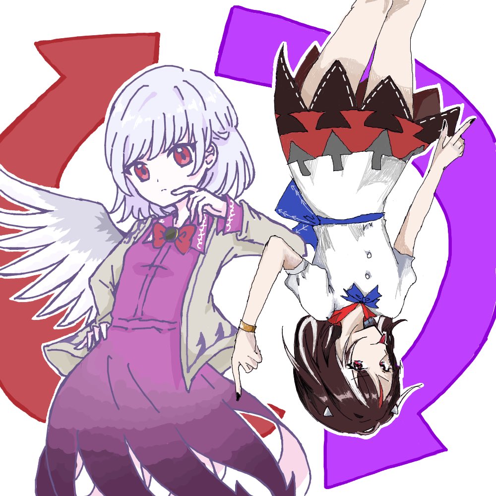 AtaGOO_D's tweet photo. ｢Reverse｣
#東方Project #鬼人正邪 #稀神サグメ https://t.co/xw882ONaeK