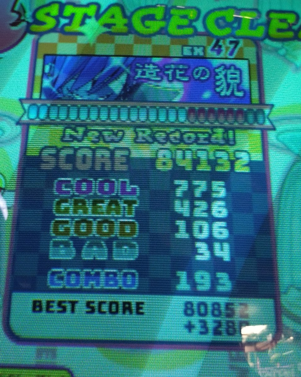 nefile_gm's tweet photo. 今日の軽運動リザルト
マカロンが確実にうまくなった
貌ハイスコア超えた
nalca気持ちよくさばけた
鬼君BAD15切った
海神、8万超えたけどクリアできんかった

今日はよく見えた日 https://t.co/NHWSNaUbnD