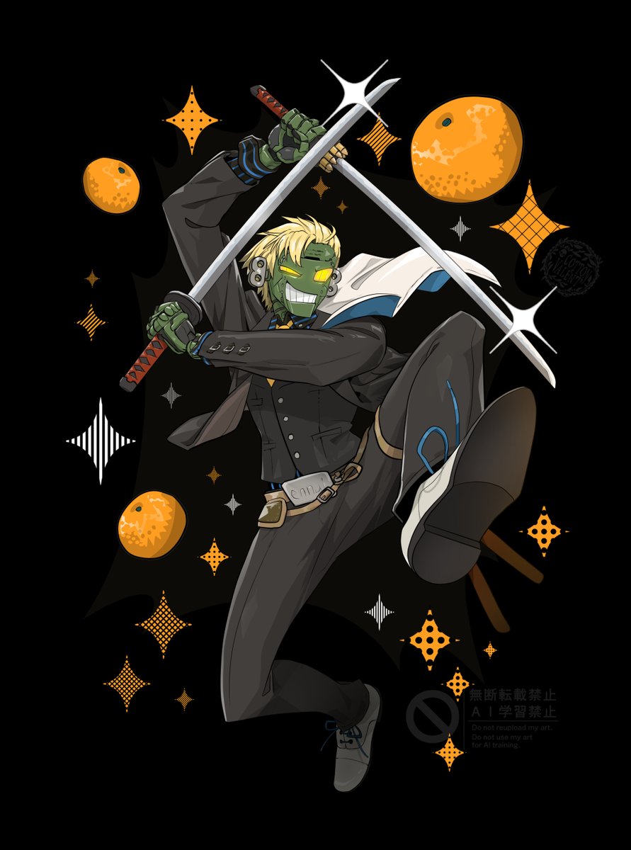 horrormove's tweet photo. ลูกพี่ส้ม #GuiltyGear #GGST https://t.co/1i3hS51uwt