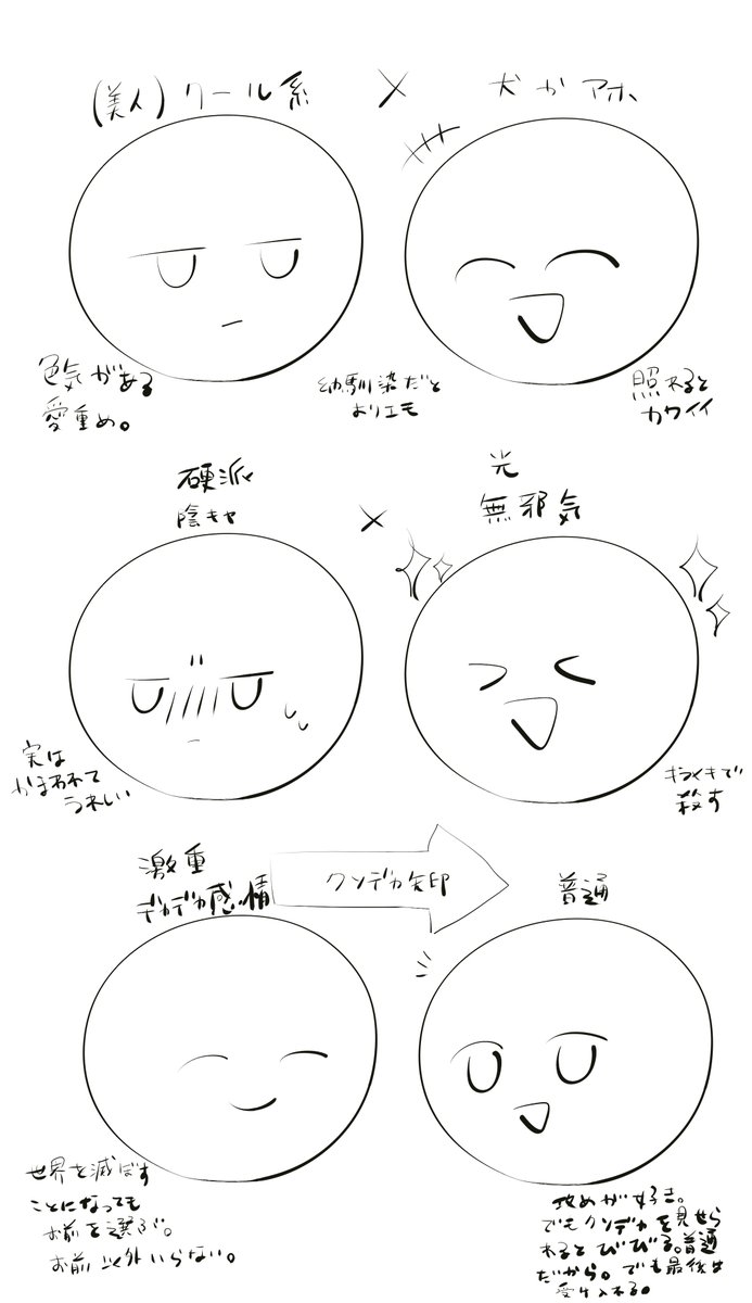 Hasumi_trpg's tweet photo. 好きなカプ傾向 https://t.co/LHXKqA2BvZ