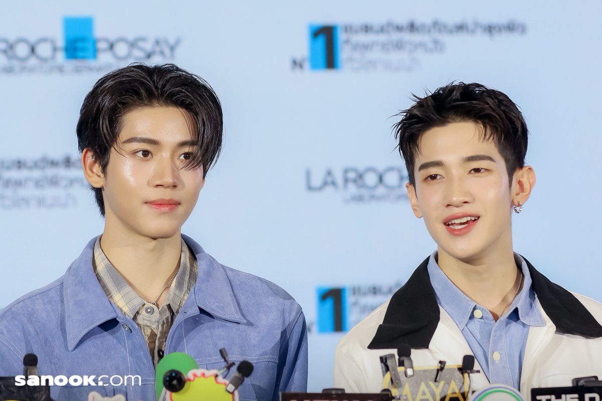 Sanook's tweet photo. สัมภาษณ์เต็ม แอลม่อน - โปรเกรส ร่วมเปิดตัวผลิตภัณฑ์ La Roche-Posay Effaclar Supra Molecular Oil & Pores Correct ครั้งแรกของ "SUPRAMOLECULAR SA B3"

🔗https://t.co/dnqQS5aa4B

LA ROCHE POSAY EFFACLAR X AMPG
#EffaclarXAlmondProgress 
#AlmondProgress 
#Almondbabybigboy #ProgressPassawis 
#sanook