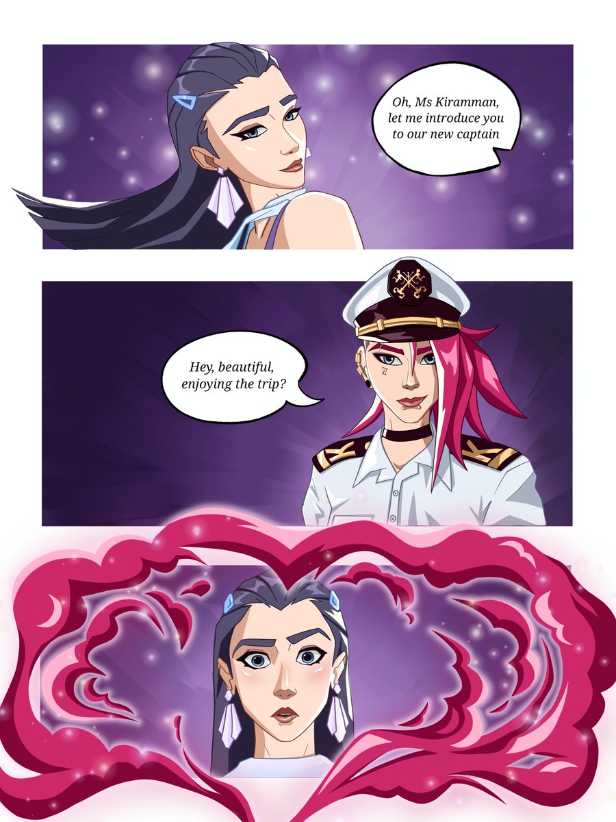 valmaydm's tweet photo. Seriously, who wouldn't fall for this captain?!
(post this again because I love this art too much)
#2xko #caitvi #2xkovi #2xkocaitlyn https://t.co/tjhSQGPyNn