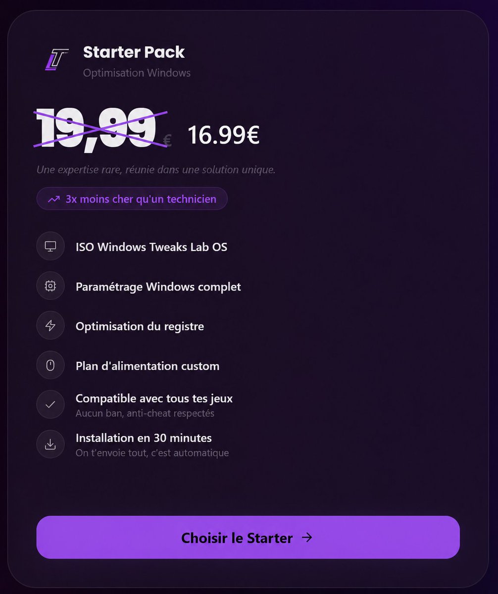 Tweaks Lab │ Optimize Your Gaming PC tweet media