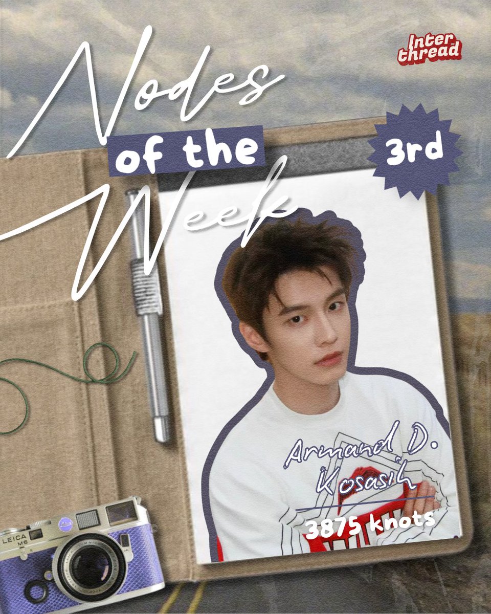 subinterthread's tweet photo. ㅤ
🏆 Congrats, Armand! 
@ithHEYU

You secured #𝟯 𝗽𝗹𝗮𝗰𝗲 on this week’s leaderboard with 𝟯𝟴𝟳𝟱 𝗸𝗻𝗼𝘁𝘀. 

Thank you for your amazing contribution and energy in Interxthread ✨
Gift : s. id /notwdua3 🎁
ㅤ https://t.co/dONwbQU1AI