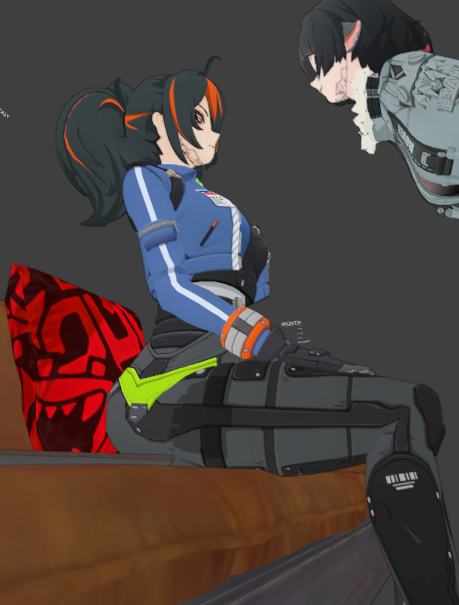 brother4am's tweet photo. How am I supposed to animate with a straight face when it is occupied by Zhu Yuan's Fat Ass https://t.co/Jto67X91WY