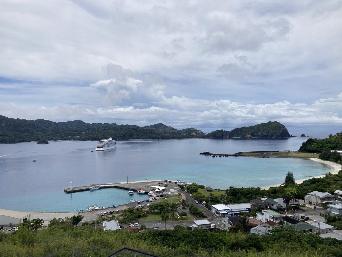 since1983nao's tweet photo. 一生に一度は行きたかった世界遺産の島に、クルーズ船での訪問を果たした。嬉しくて楽しくて大満足の旅だった！＃小笠原　#飛鳥３ https://t.co/IGkTlHicjx