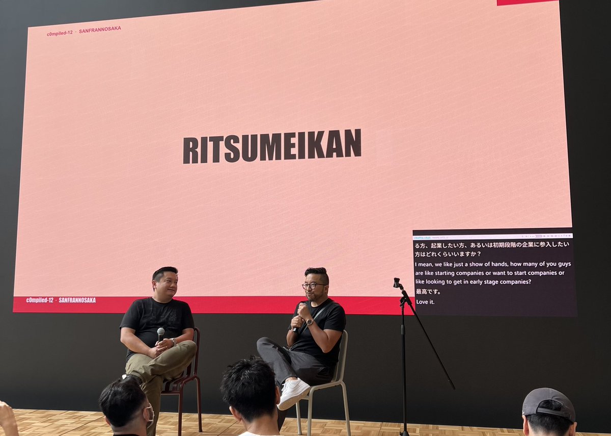 arisa_ito_0426's tweet photo. I’m so glad I extended my stay after IVS to join this hackathon! It was an honor to hear @garrytan ’s talk. https://t.co/UdqsW1kN0k