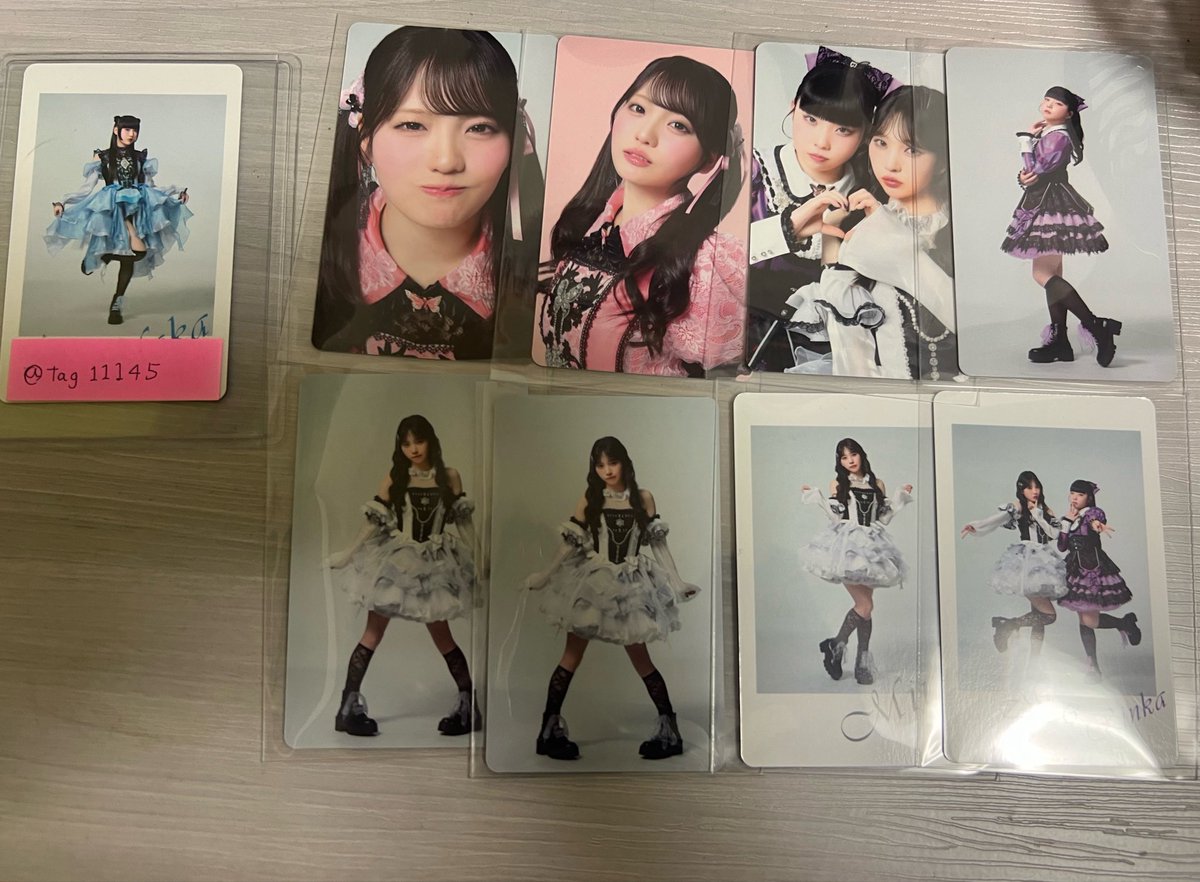 tag11145's tweet photo. ファントムシータ ふぁんとむらんど 
グッズランダムトレカ  アクスタ 交換
［譲］
画像のもの🤍💜🩷

［求］
同種🩵

郵送又は、はふぁんとむらんど羽田、横浜
での交換可能です。
心当たりのある方は、お気軽にお声掛けください。 https://t.co/cPA6NiiKBf