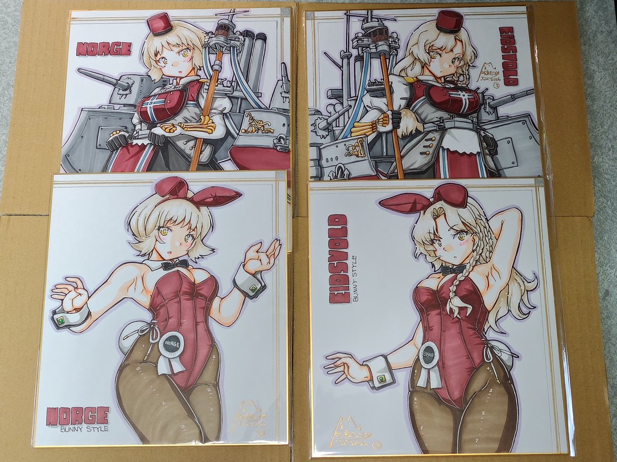 今回も戌亥たつみさん(@RayTatsumi)の色紙を購入させて頂きました
