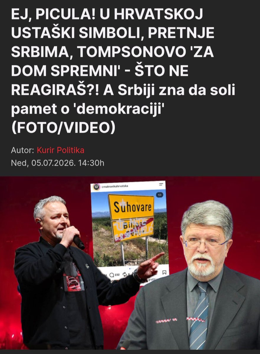 sandra_sta74450's tweet photo. Па кад је србомрзац! Као и сви који га подржавају! https://t.co/j2FuyPiOnm