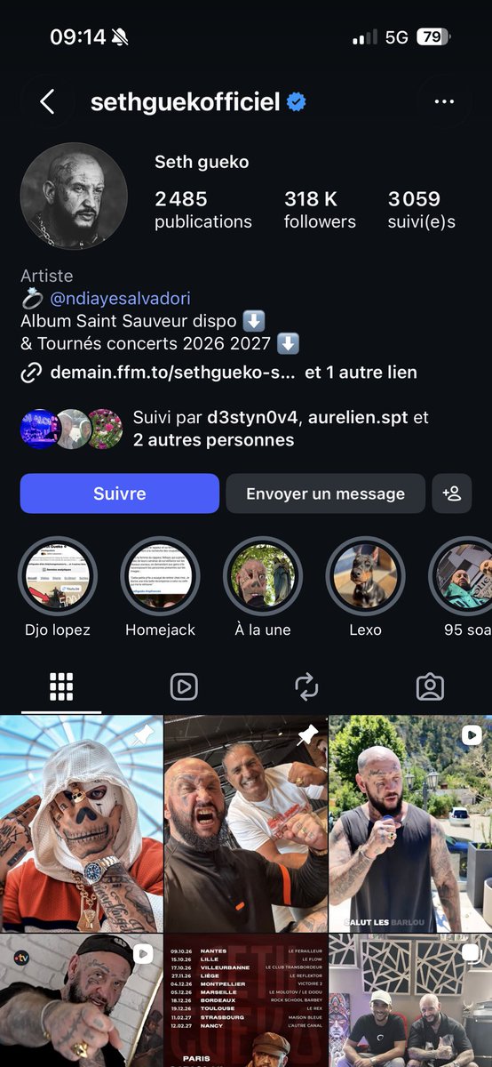 VikFM_'s tweet photo. Seth Gueko qui met mon reel en story 🤯

Dinguerie merci @sethgueko 🙏

(Insta : VikStory_)

(Réel en question : Roms Gitans Manouches: stop à la confusion!) https://t.co/MGZEm3hTYz