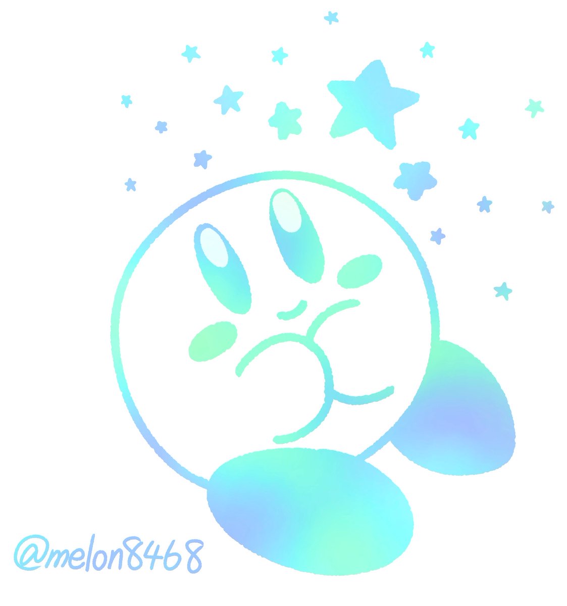 melon8468's tweet photo. こんばんは
✨
#カービィ　#カービィイラスト https://t.co/ZbG2iFKrYR