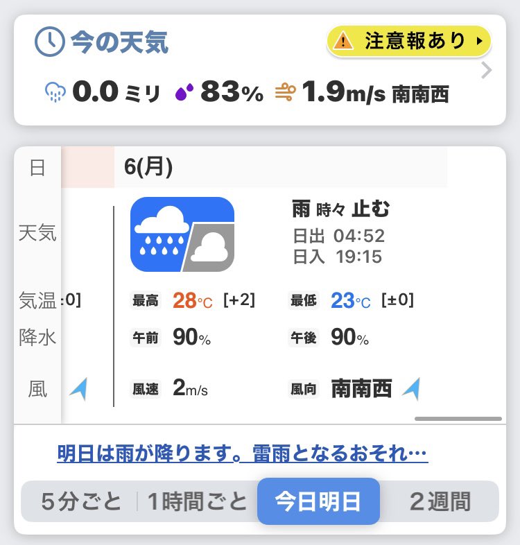 381hineno's tweet photo. 未明から雨☂️が降り出して、夕方まで降り続くようで、……梅雨やから仕方がないかな？

明日は母親の"通院日"なので、病院&amp;買物で外出支援や。 https://t.co/oeinjlNMd4
