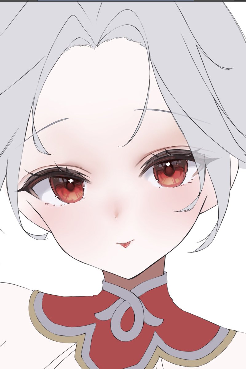 yvase_illust's tweet photo. skeb wip~❤️ https://t.co/yDv2ohj8vb
