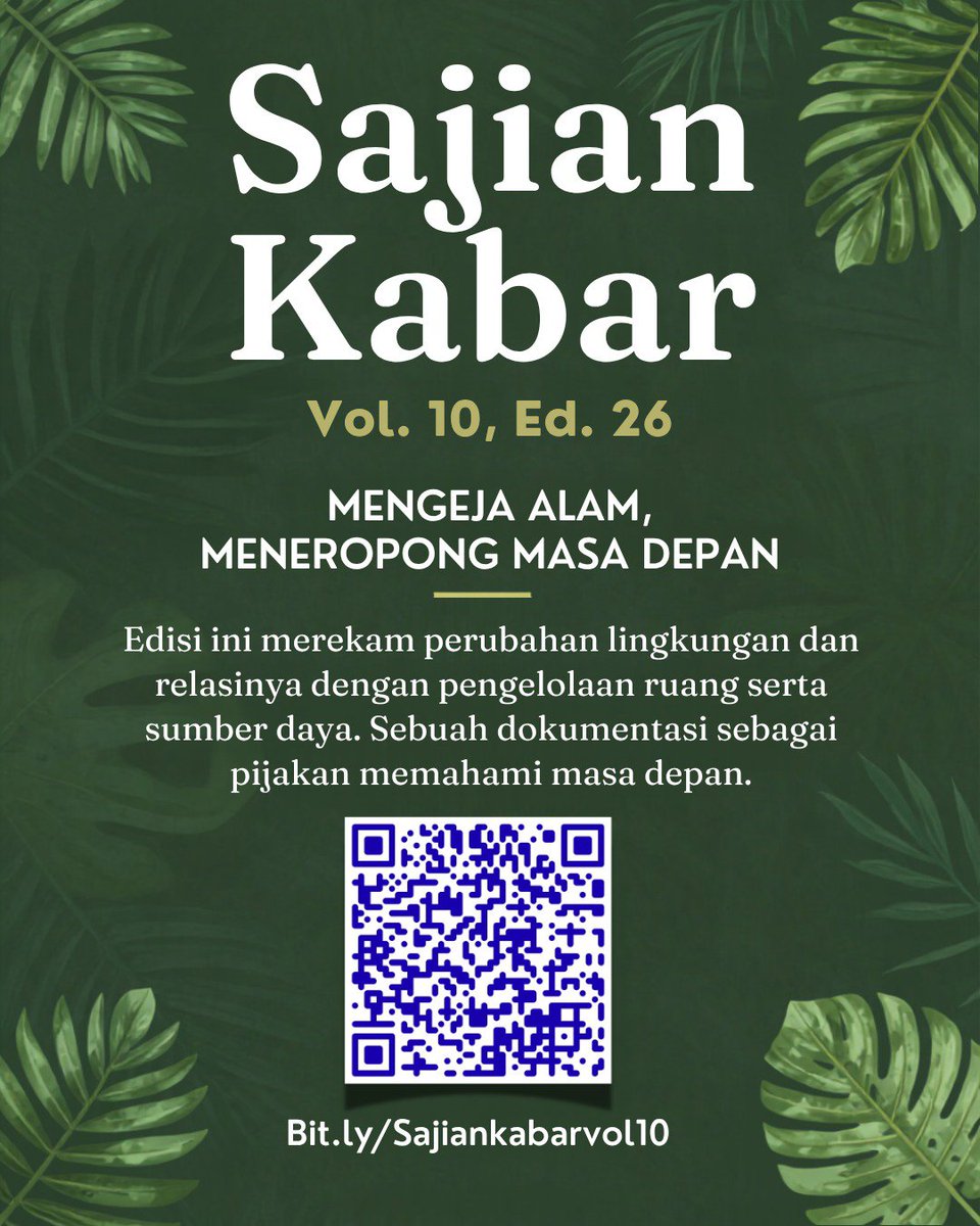 WalhiJatim's tweet photo. Biar lebih santai, ada bacaan tipis-tipis https://t.co/U9kY6UvGk9 https://t.co/fBaRDR1Kht