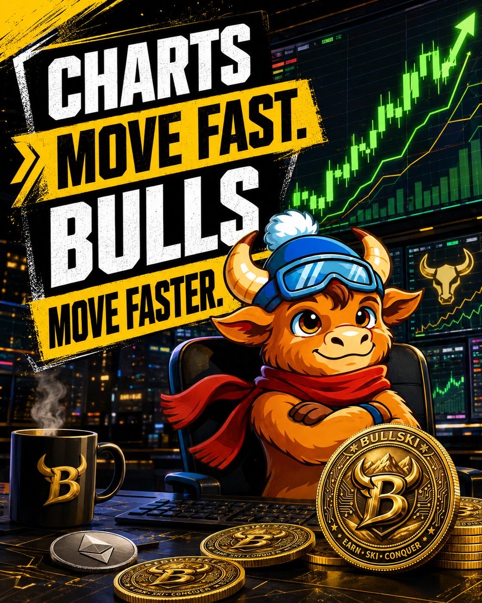 bullskicoin's tweet photo. Charts move. Winners move first.
Join Bullski now.
BULLISH BY DEFAULT.
$BULLSKI

#Bullski #BULLSKI #BullishByDefault #Crypto #Presale https://t.co/E7HbKXItlX