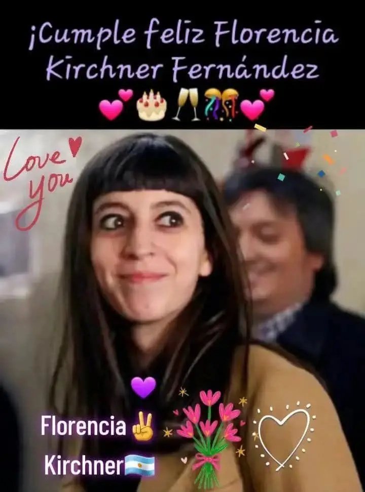 juanvazquezcfp's tweet photo. Feliz Cumpleaños Florencia. https://t.co/1e8oELJqpy