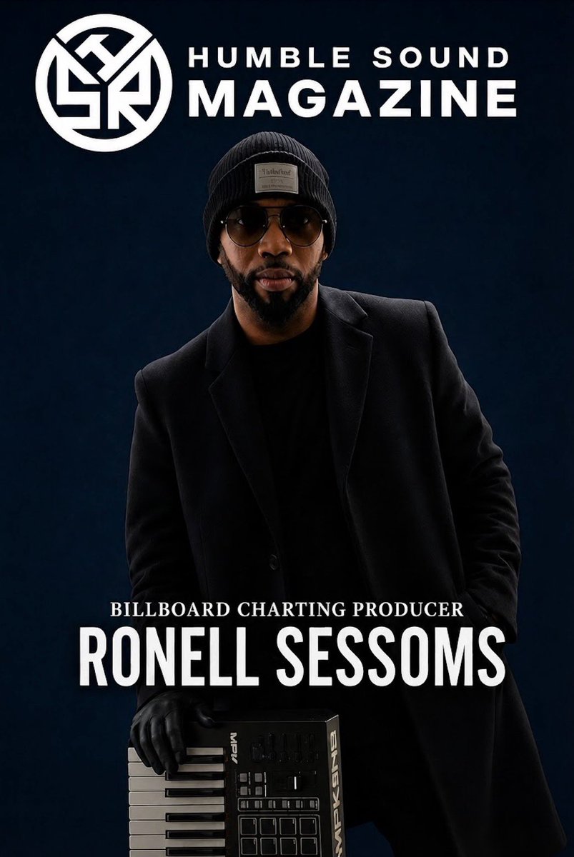 HumbleSRecords's tweet photo. Today Humble Sound Magazine introduces you to Ronell Sessoms. 

Ronell Sessoms is a Billboard Charting Music Producer, and Musician from Virginia. His sound is classified as atmospheric with soul, and grit.

#HumbleSoundMagazine
#HumbleSoundRecords
#RonellSessoms https://t.co/ueosK9jteX