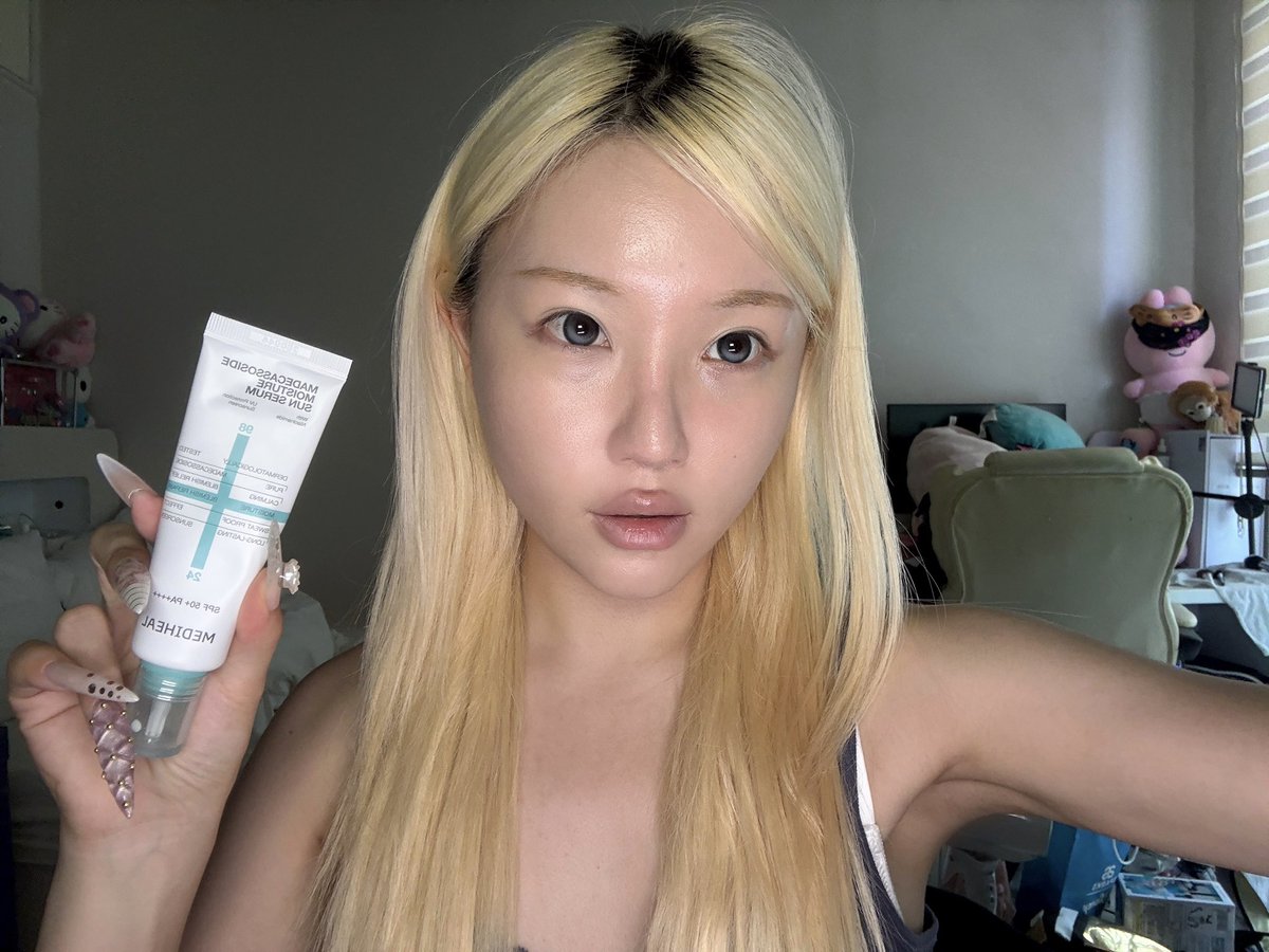 miraebabo's tweet photo. #광고 #rt이벤트 @mediheal_kr 

추첨을 통해 세 분께 메디힐 마데카소사이드 수분 선세럼을 드립니다 🤍

진짜 가볍고 흡수 잘 되는 선크림 🥹 
눈 시림* 전혀 없고 막 발라 주기에 좋아서 너무 잘 쓰고 있어요(진짜짱짱짱강추템) 

* 안자극 테스트 완료, 자극지수 0.00
 
🔗  https://t.co/tZ4JcFon9Y