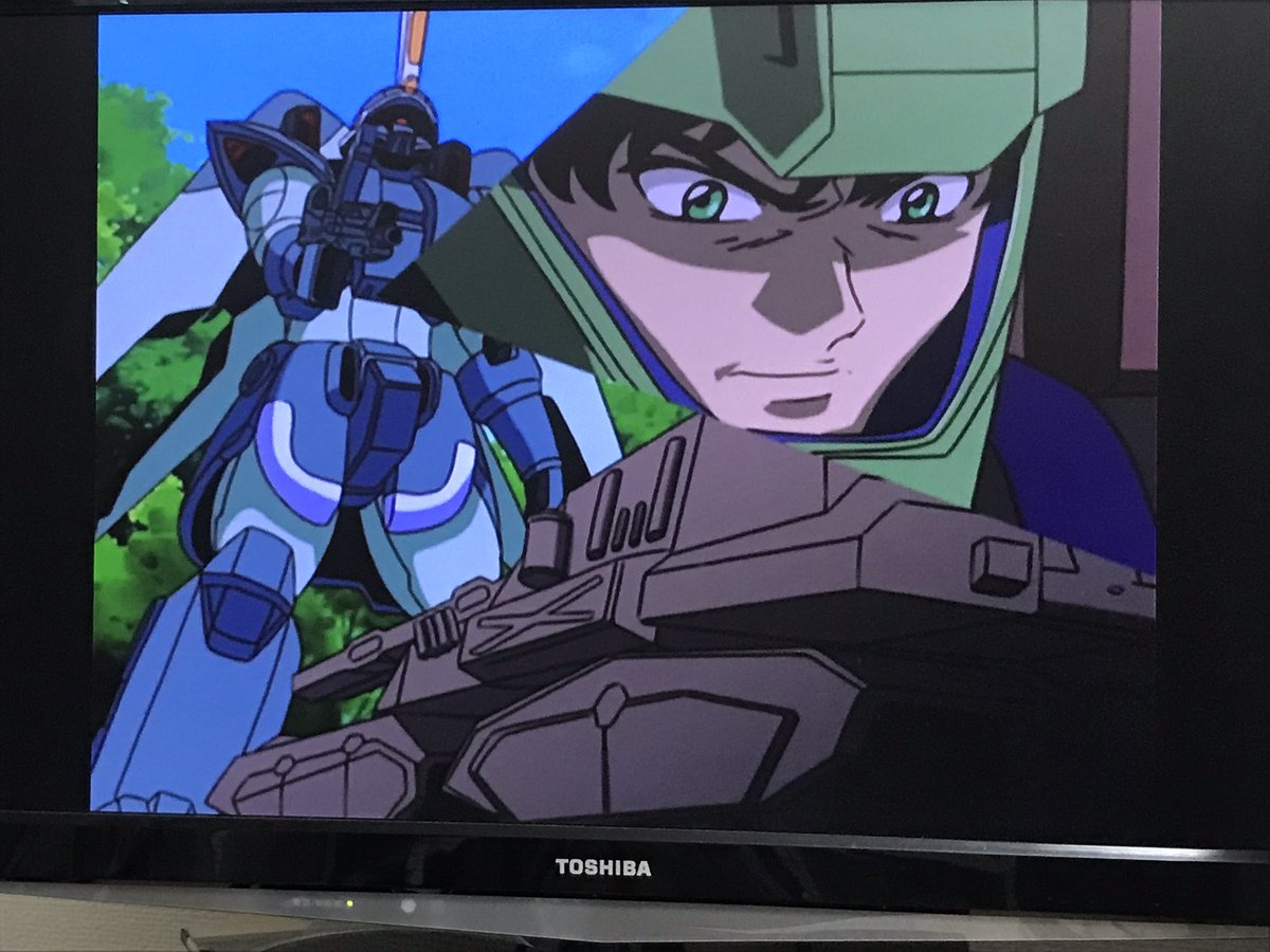 gamemasao's tweet photo. レンタルしたガンダムSEED観てるけど、まだ、画面4:3の時代だったのね💡 https://t.co/BgPgNi5KaH