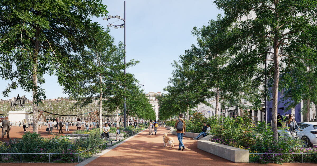 leprogreslyon's tweet photo. 🔴 Un projet de végétalisation place Bellecour, la ZTL revue et corrigée et une intox : les six actus qu'il ne fallait pas manquer cette semaine.

➡️ https://t.co/Jk4f6AVaKL https://t.co/1WneE4ejNP