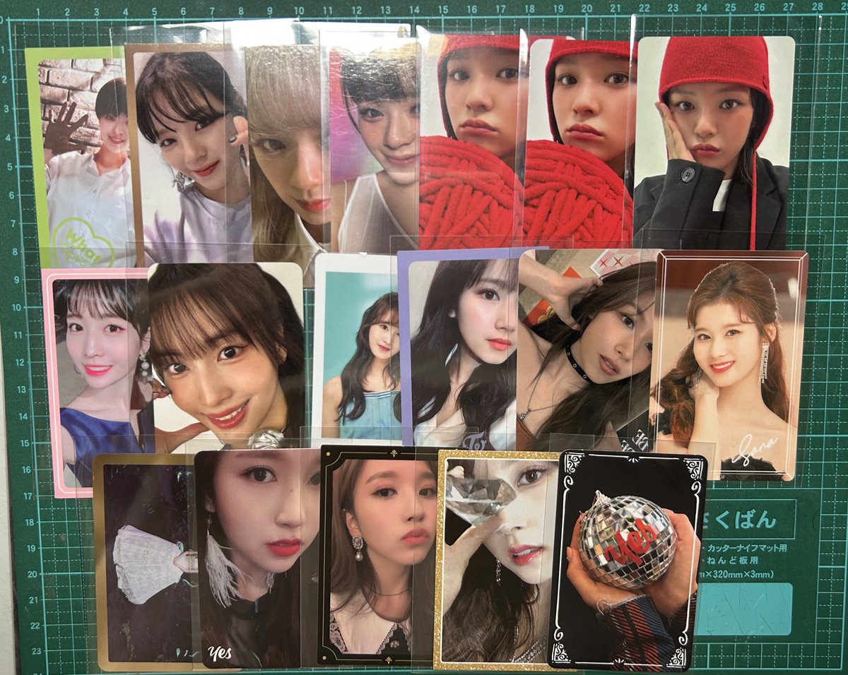 ジヒョ #twice #買取 #交換 #トレカ #zone #MISAMO #リリイベ #缶