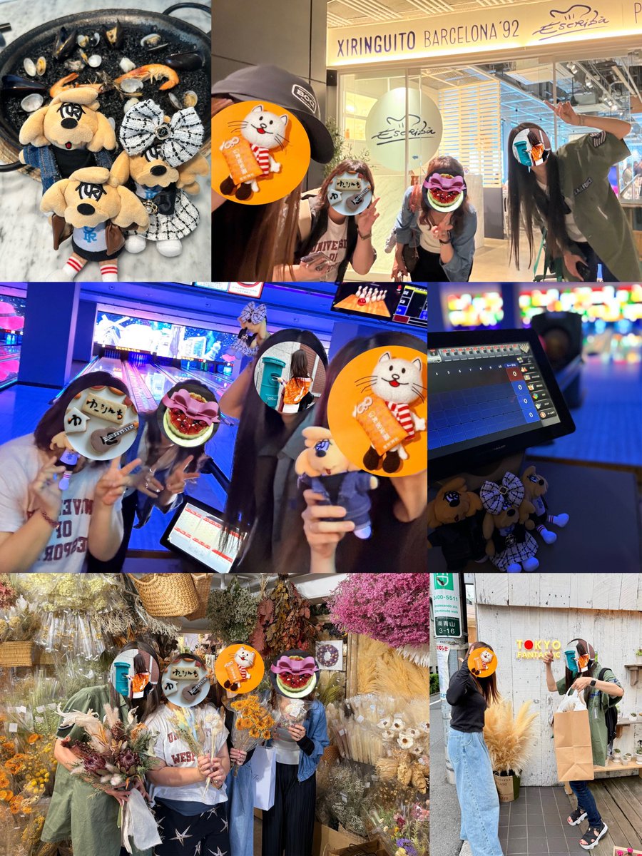 yuurinchi511's tweet photo. 大切なゆーりんち友達と過ごした休日✨
念願のイカスミパエリア🥘で誕生日のお祝い→ボーリング🎳で腕崩壊→ドライフラワー屋さんでお買い物✨

一つ一つ大切に作られた小さな世界に優里の想いが込められた特別なガラスドーム✨
そんな素敵な贈り物を感じることのできる空間でした✨

#優里 
#聖地巡礼 https://t.co/X1CKQvSYXa
