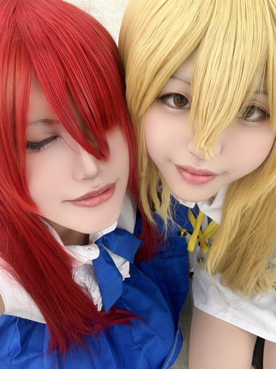 Emi__cos's tweet photo. 2日間池アコお疲れ様でした🫶🏻💕
1日目FAIRY TAILのｴﾙｻﾞ2日目はﾚﾝくんでいました🫶🏻💕みんなと交流できて楽しかった〜(˶꜆´꒳`꜀˶)次はウルアコ( ˶ᵔ ᵕ ᵔ˶ )また会おうねん^^
 #アコスタ池袋ㅤㅤㅤㅤㅤㅤ https://t.co/R3LN4S45NJ