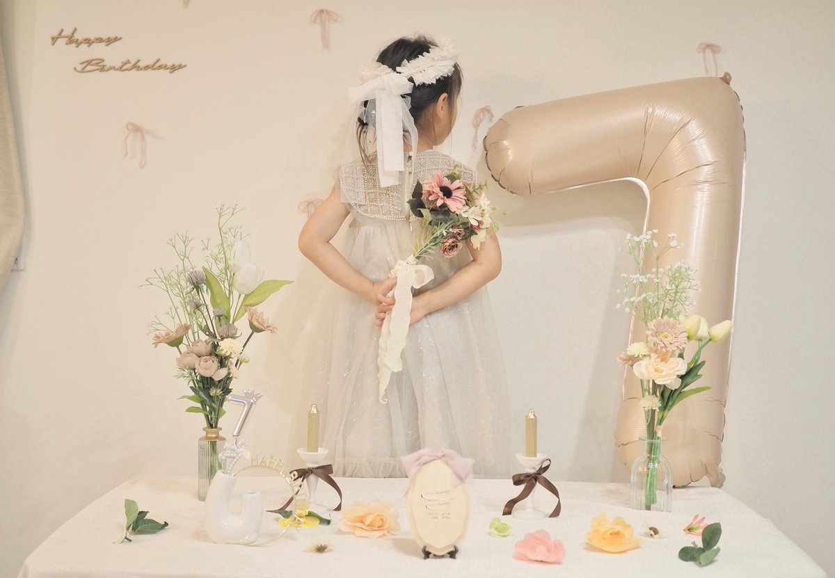 bebichi0707's tweet photo. - ̗̀  ʜᴀᴘᴘʏ ʙɪʀᴛʜᴅᴀʏ♡ 7th  ̖́-

誕生日は平日やったから、土曜日に誕生日会した♡
まだまだうちの写活に付き合ってくれる🥹💕
いつまで付き合ってくれるかな？🥹
本当に大きくなって……😭
(相変わらず、ふざけまくってなかなか写真撮れず😇笑) https://t.co/DS7hIAkGD1