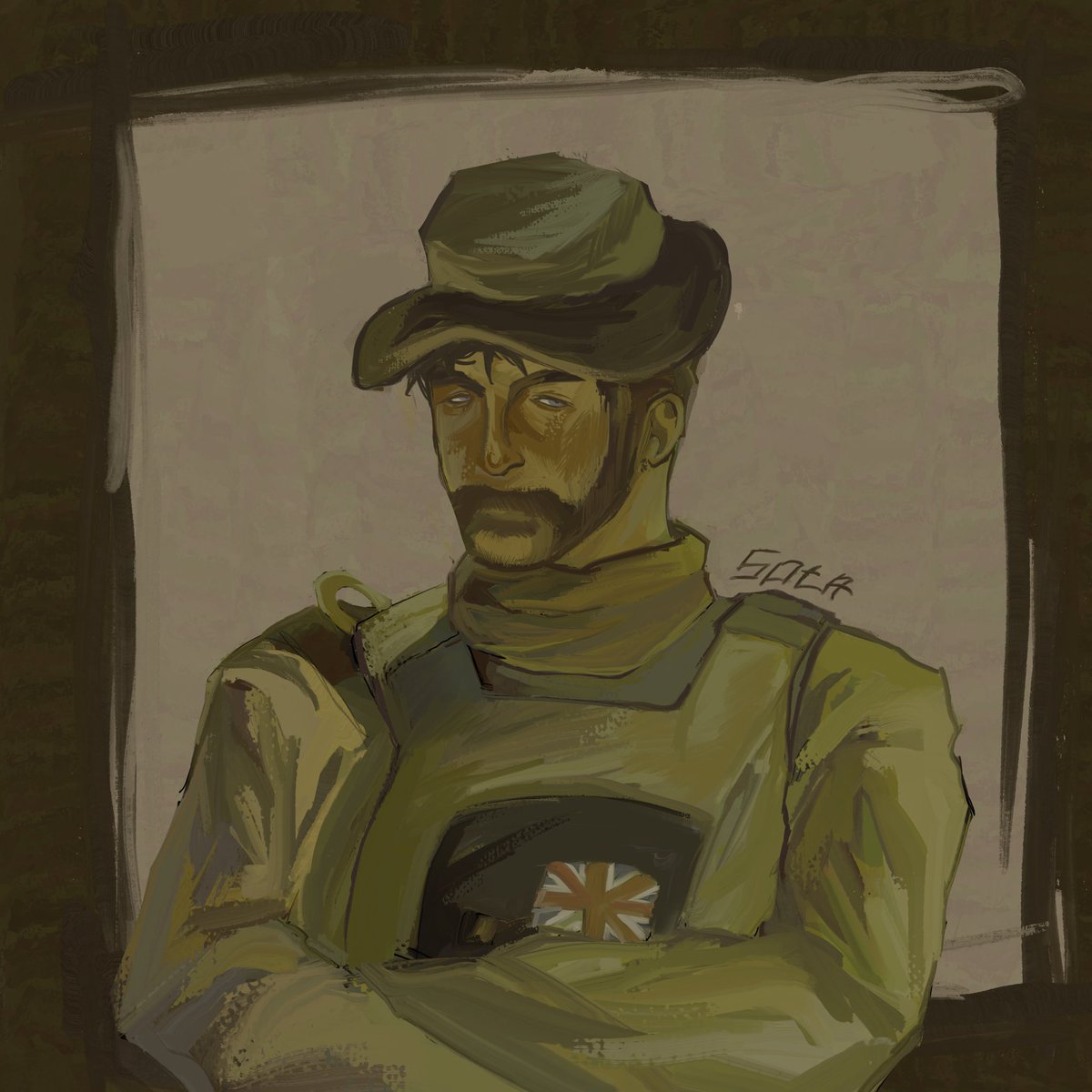 soota110's tweet photo. Price call of duty , commission
Commissions on vgen 
#callofduty #fanart https://t.co/Ot2FZbR6vW