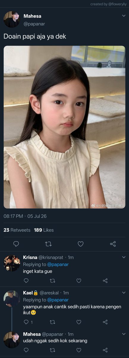 floweryliy's tweet photo. 380. doain aja katanya https://t.co/grRb74dLep