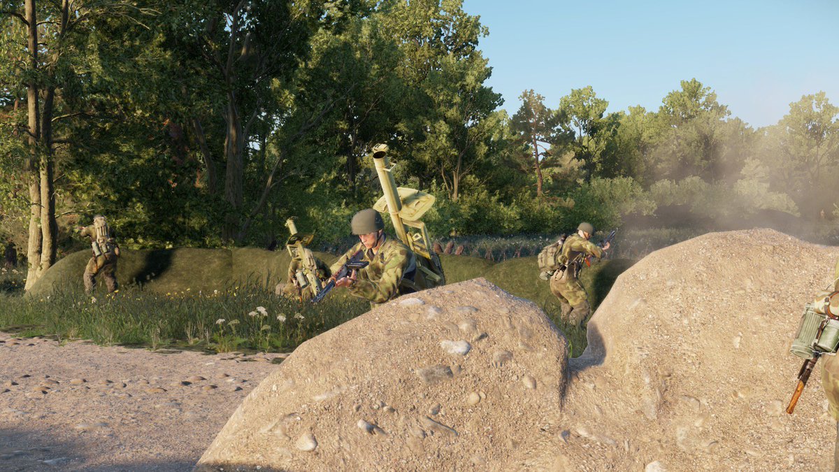 helhest28's tweet photo. Buenas tardes, os dejamos las imágenes de la Operation Nachtjäger “Unternehmen Letzter Wall” en Arma Reforger. Esperamos que os guste. #armareforger #milsim #simulacionmilitar #helhest #español #normandia #ww2 #alemania https://t.co/vE53f10K4L