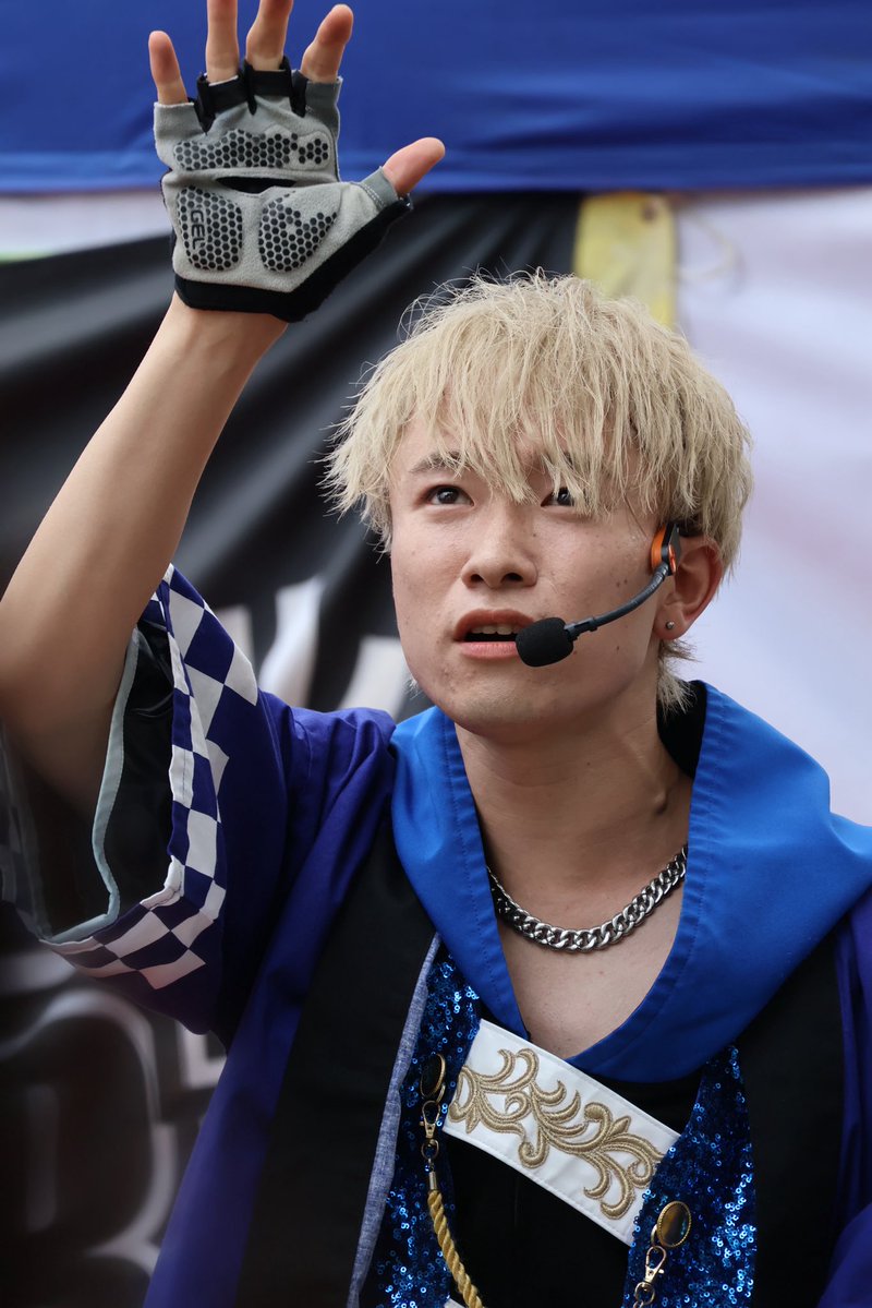 0905pancake's tweet photo. 2026.7.5 かわさきフェス広場
1部　①
#裏原BROTHERZ
 ☔️降らなくてよかった😃
整番悪くて隙間産業だったので、久しぶりに📷の出番でした☝️やっぱり📱よりキレイ(そりゃそうだ)
予想外の法被姿にわいてたよね✨ https://t.co/2cSgiVB3lN