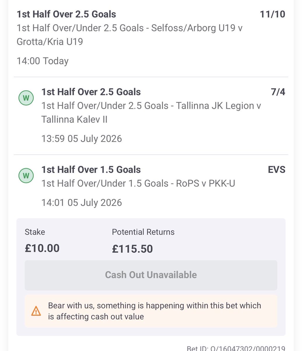 Dexterk8vs's tweet photo. @Flutterpunt Any idea what’s happened in the selfoss game ? https://t.co/0YwHa3N6Sp