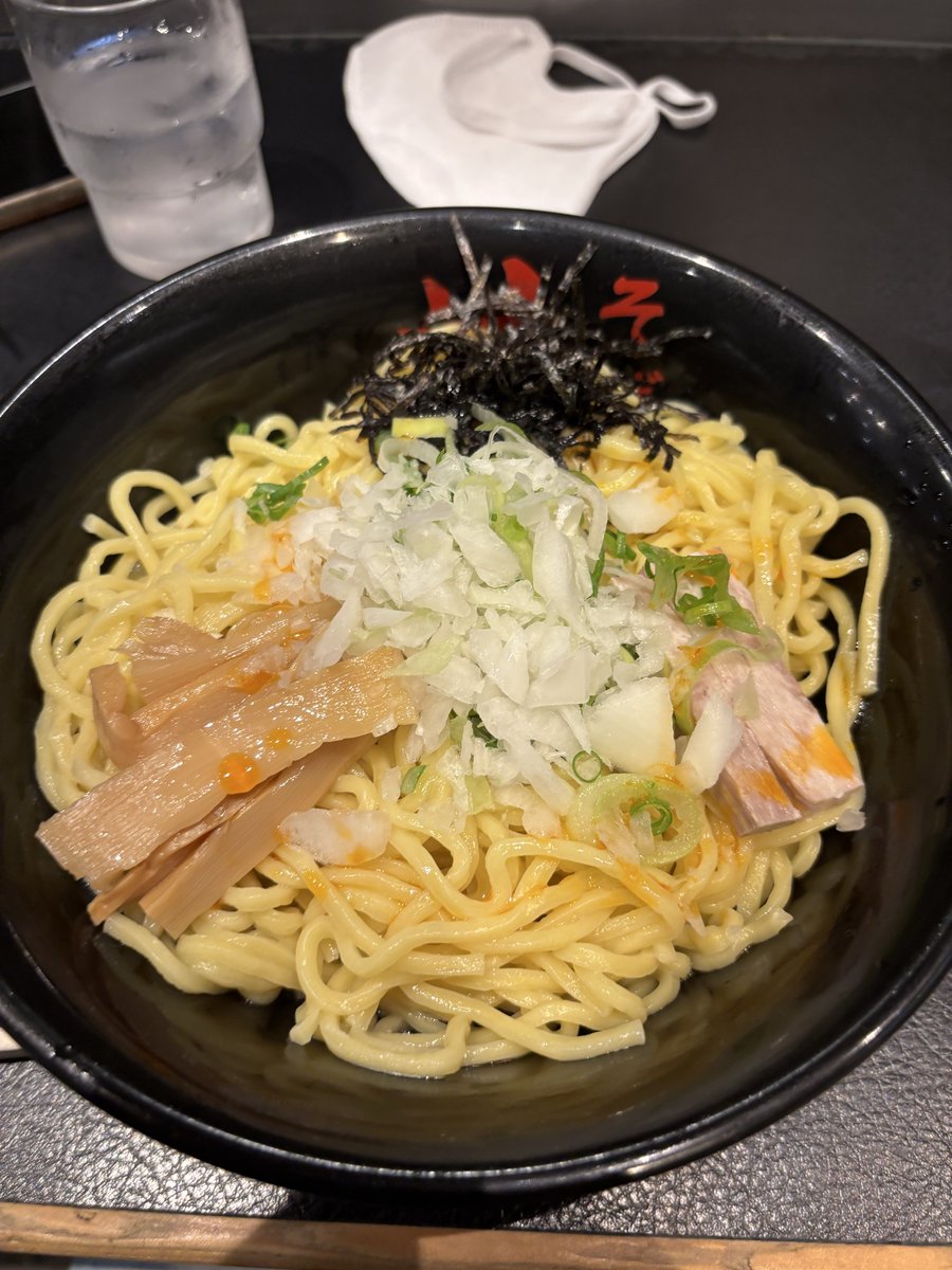 BuriRide's tweet photo. 大宮駅で
油そば https://t.co/N0QoHCzQ1L