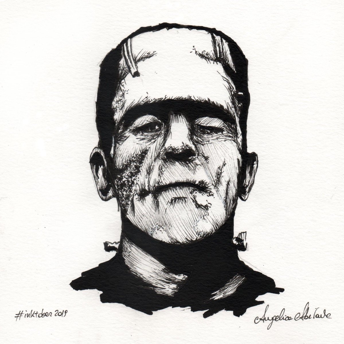 Angelica_Rev's tweet photo. @ShinRaHitokiri Did someone say Cryptids? I specialise in gothic art and would LOVE to hear about your friend's requests. I specialize in traditional ink &amp; watercolor illustrations with a gothic and dark fantasy aesthetic. You can see examples on my profile, but I'll leave some here too! https://t.co/ymUG4Bv5lv