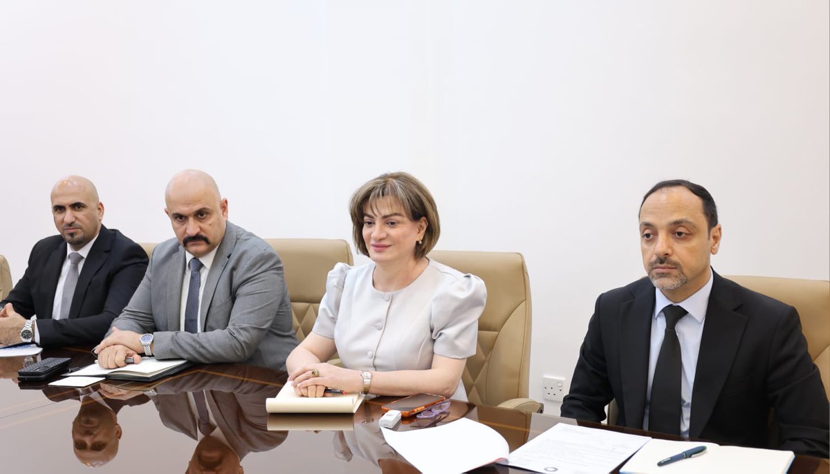 IraqVision's tweet photo. Together for a more climate-resilient Iraq. 🌍

Today, our Country Director @BirukK met with H.E. Ms. Sarwa Abdulwahid and the @enviro2023 team to strengthen collaboration and advance climate action and community resilience across Iraq.

@WVMEERO 🤝 https://t.co/x0Lo4yKNpy