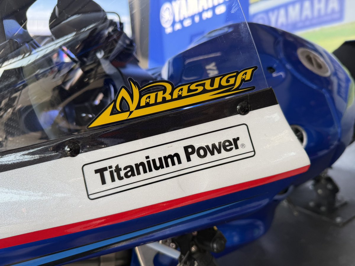 中須賀さんの現役最後となる鈴鹿8耐。 YAMAHA FACTORY RACING TEAM