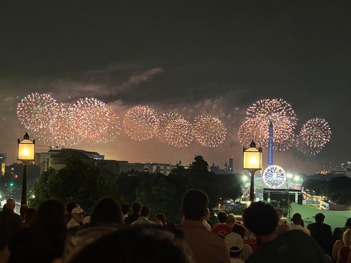 LeifBabin's tweet photo. Happy birthday, America. 250 years of freedom and opportunity.  May we long remain as the beacon of freedom and hope in the world through God’s great providence. https://t.co/6bPW8X7p7K