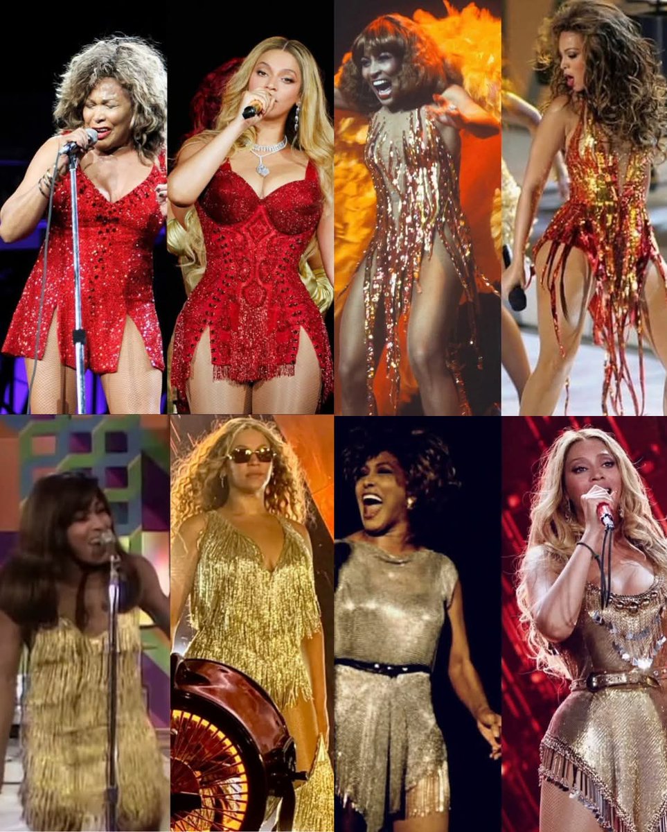 TrellBeyloved's tweet photo. The two greatest female performers of all time. The only two black women in history to headline stadium tours by themselves. https://t.co/uf6biaMt4X